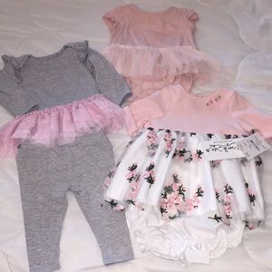 0-3 baby girl outfit, dress